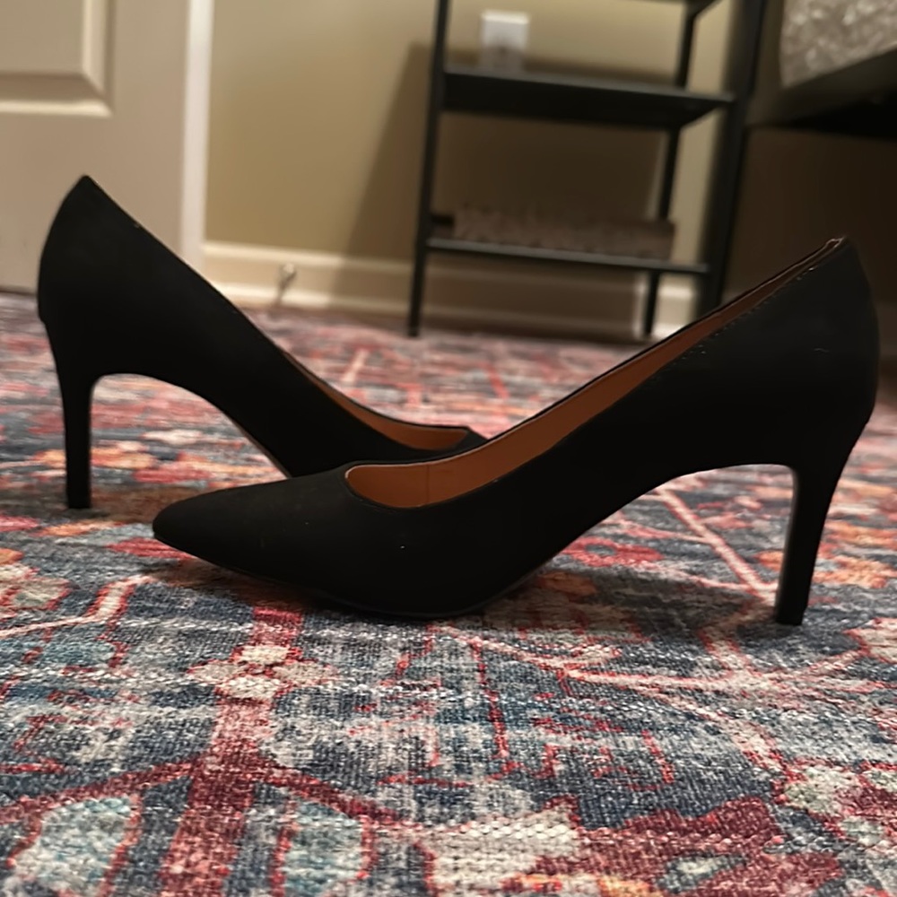 Black J Crew heels